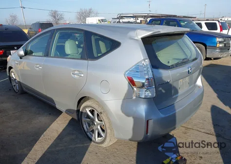 2013 Toyota Prius V Five from USA, damaged, VIN JTDZN3EU3D3200932